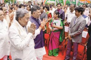کرناٹک میں قلمدانوں کی تقسیم ،مسلم وزیروں کو اہم محکمے ملے